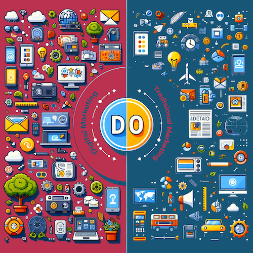 digital marketing vs tradisional marketing